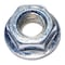 Midwest Fastener Flange Nut, M8-1.25, Steel, Class 8, Zinc Plated, 10 PK 76124 - alternate 1